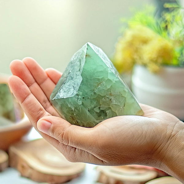 Calcita verde (piedra bruta) 50 g