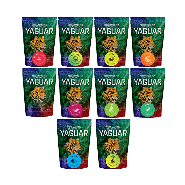 Gran Yerba Mate Yaguar Set 10 x 0,5 kg