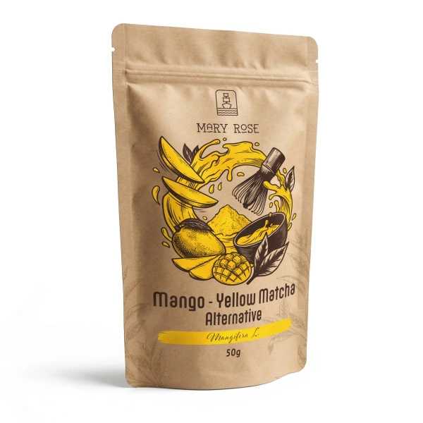 Mary Rose – Yellow Matcha Alternative – Mango (en polvo) 50 g