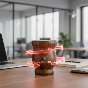 Set de accesorios para yerba mate: Calabaza + Botella Térmica + Bombilla