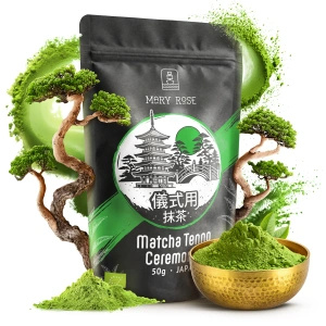 Mary Rose – Té verde Matcha Tenno japonés (BIO) Ceremonial 50 g