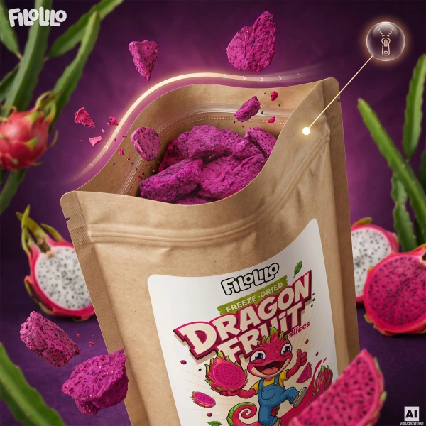 FiloLilo – Pitaya liofilizada (rodajas) 20 g