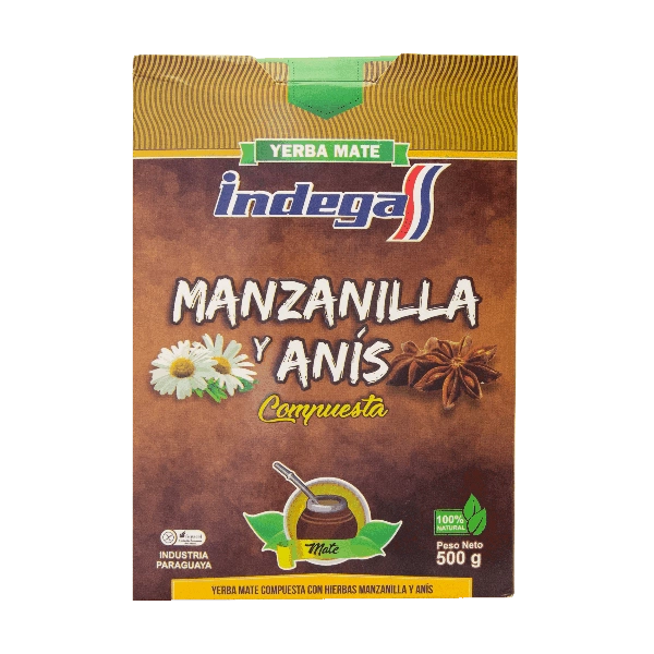 Indega Manzanilla y Anis 0,5kg
