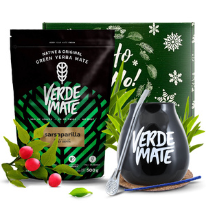 Set de regalo Yerba Mate Verde Mate Sarsaparilla 0,5kg