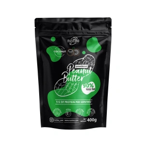 Set de mantequilla de cacahuete en polvo Nustino: Classic + Coconut 2x400g