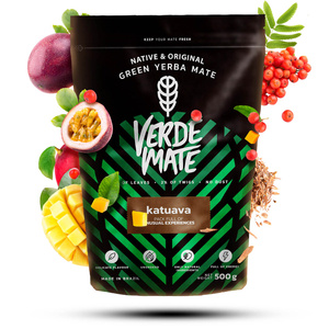 2 x Yerba mate Verde Katuava Temperamento + 2 x Accesorios - Set para parejas