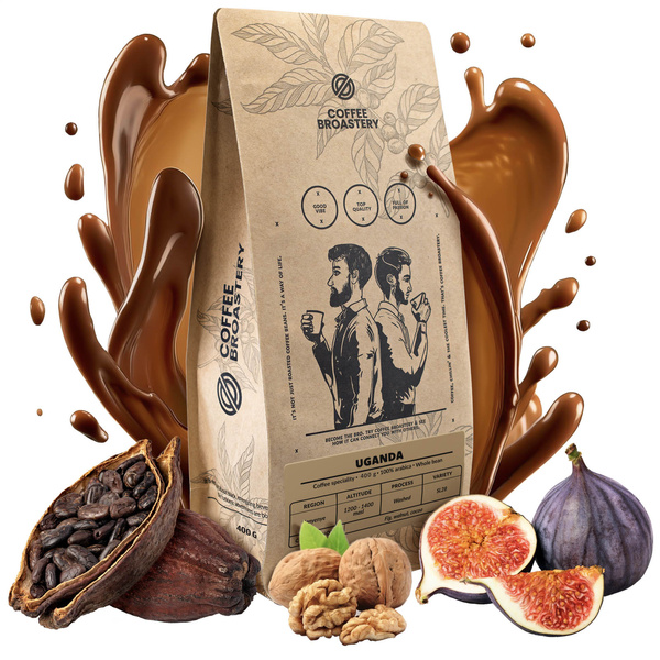 Bro Coffee Roastery - Café arábica en grano Uganda Kanyenye Speciality 400 g