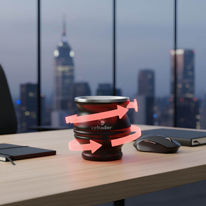 TermoColador – vaso térmico para yerba mate – 190 ml (negro)