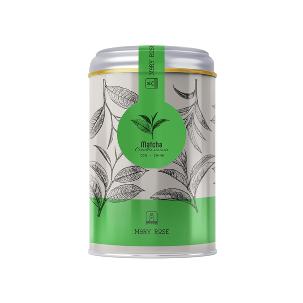 Mary Rose – Té verde Matcha chino (en lata) 100 g