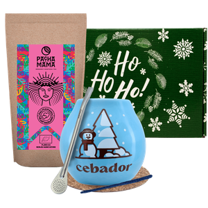 Set de regalo de Guayusa Pachamama Heartwarming 100g