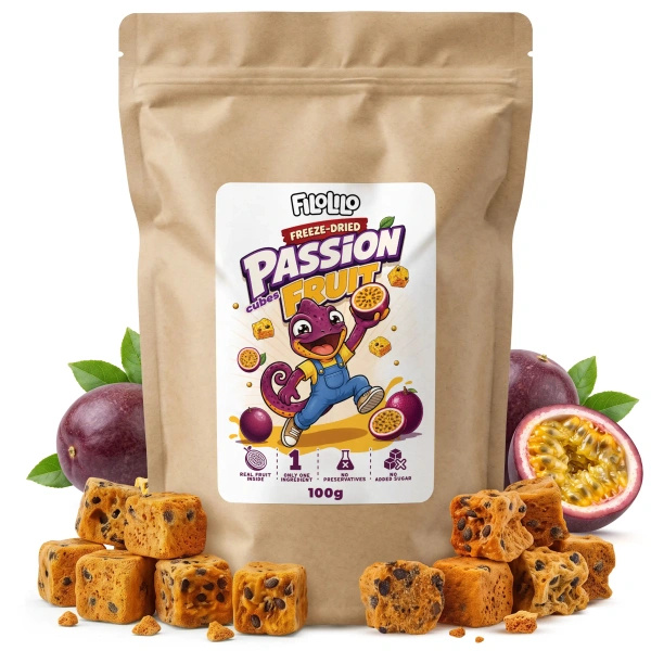 FiloLilo – Maracuyá liofilizado (cubitos) 100 g