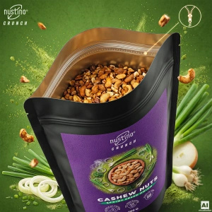 Nustino Crunch – Anacardos tostados – Spring Green Onion 100 g