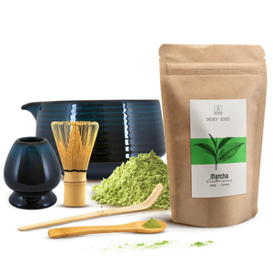 Juego para preparar té matcha: matcha 100g + accesorios