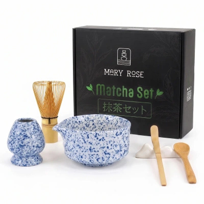 Set de regalo: accesorios para preparar té matcha