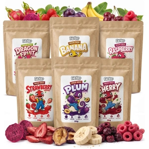 Set de frutas liofilizadas FiloLilo 6×20g