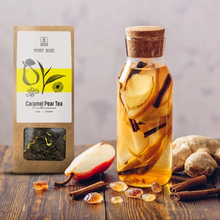 Mary Rose - Té Caramel Pear - 50 g