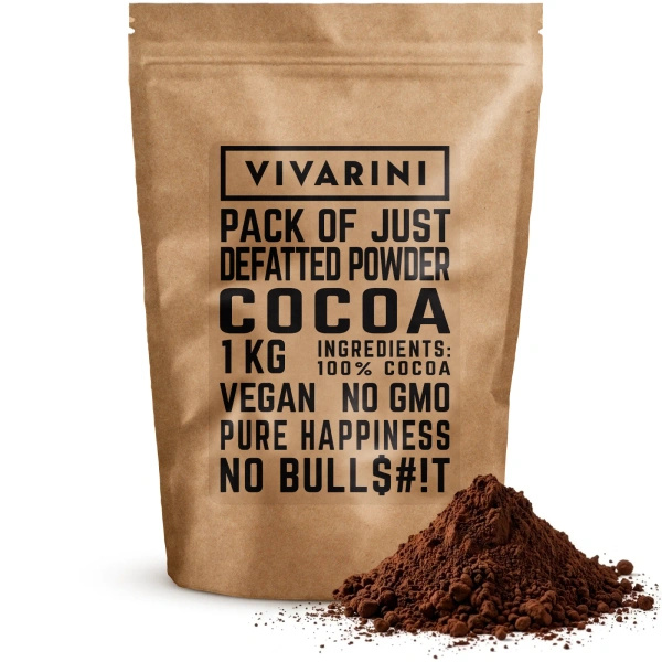 Vivarini – Cacao alcalinizado oscuro (polvo) 1 kg