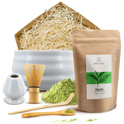 Set de regalo para preparar té matcha