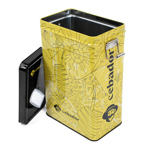 Yerbera - Lata de yerba mate/café/té Cebador