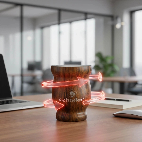 Set de accesorios para yerba mate: Calabaza + Botella Térmica + Bombilla