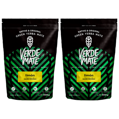 Verde Mate Green Limon (cytrynowa) 2 x 0,5kg