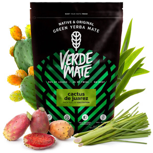 Set de regalo de Yerba Mate Verde Mate Cactus 0,5kg
