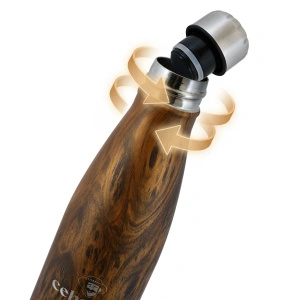 Set de accesorios para yerba mate: Calabaza + Botella Térmica + Bombilla