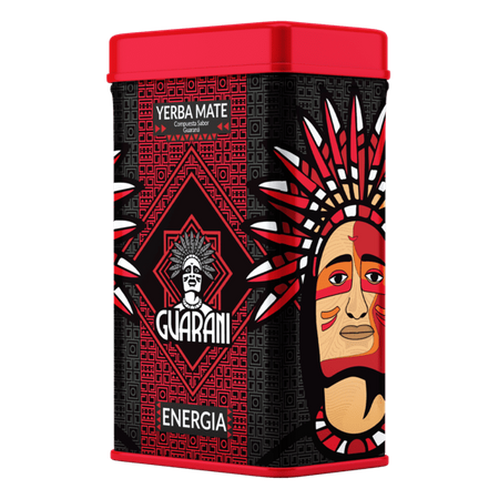 Yerbera – lata con Guarani Energia Con Guarana 0,5kg 