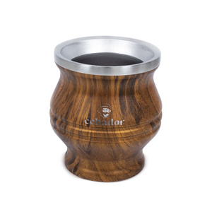 TermoColador – vaso térmico para yerba mate – 190 ml (color madera)