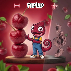 FiloLilo – Cerezas liofilizadas (enteras, sin hueso) 100 g