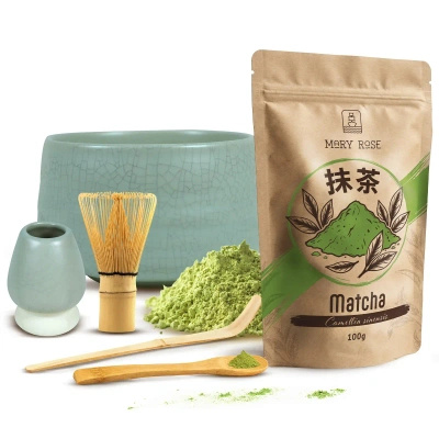 Juego para preparar té matcha