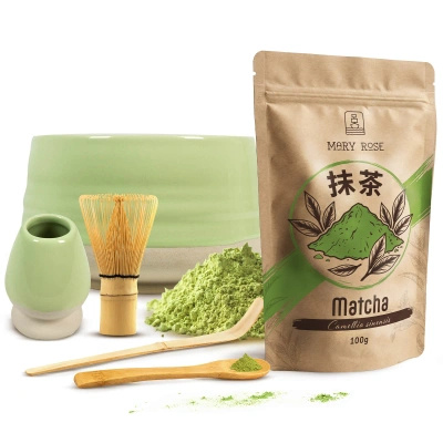 Juego para preparar té matcha