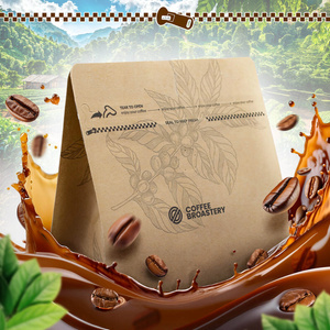 Bro Coffee Roastery - Café arábica en grano India Karnataka Premium 1 kg