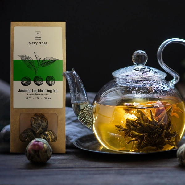Mary Rose – Té floreciente Jasmine Lily (3 unidades)