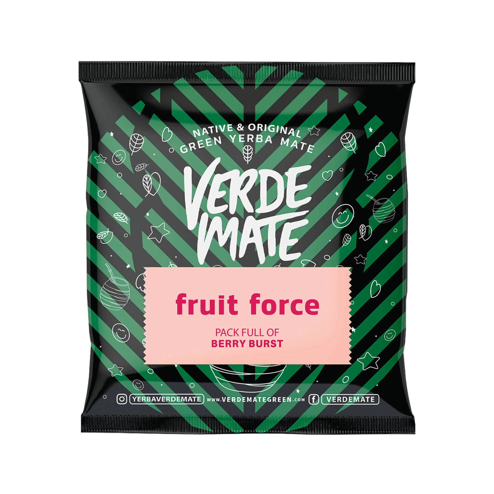 Verde Mate Green Fruit Force – Packaging