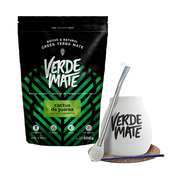 Set de Yerba Mate Verde Mate Cactus