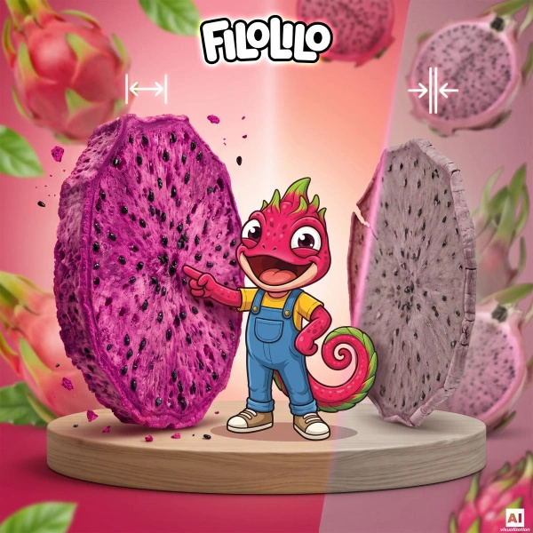FiloLilo – Pitaya liofilizada (rodajas) 100 g