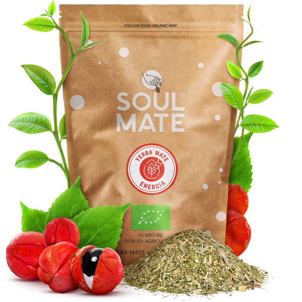 Juego Yerba Soul Mate Organica energia 0,5kg