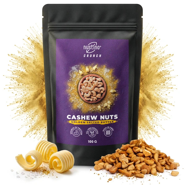 Nustino Crunch – Anacardos tostados – Golden Salted Butter 100 g
