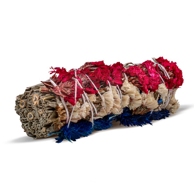 Salvia Blanca con Flores – Incienso 20-30 g (manojo)