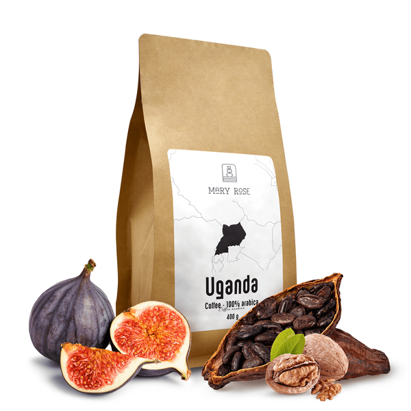 Mary Rose -  café arábica en grano Uganda Kanyenye speciality 400 g