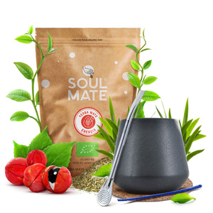 KIT DE INICIO PARA YERBA MATE BOMBILLA CALABAZA 500g
