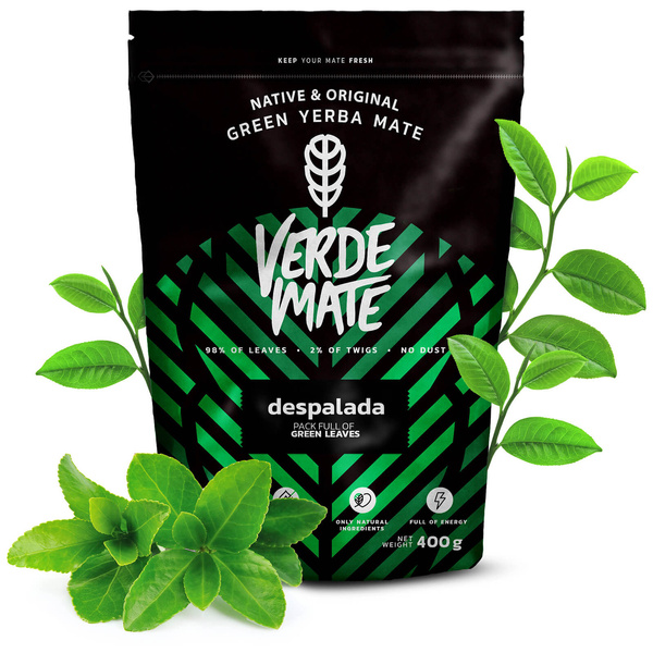 Set de Yerba Mate Verde Mate 400g 0,4kg Calabaza + Bombilla