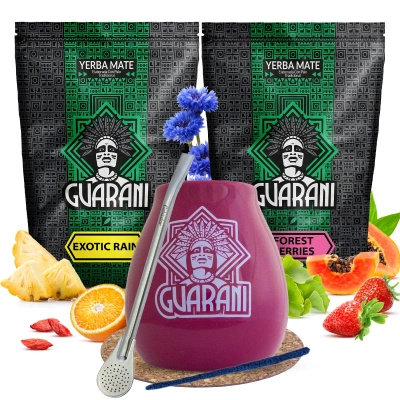 Yerba Mate Guarani Fruta Calabaza Set 2x500g