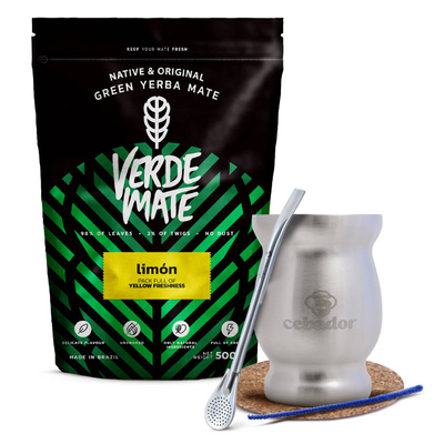 Set de inicio de Yerba Mate Verde Mate Green 0,5 kg
