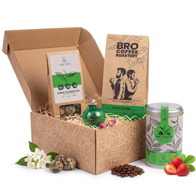 Set de regalo con café y té