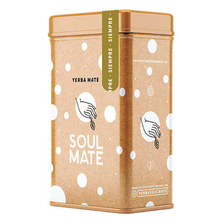 Yerbera – lata con Soul Mate Siempre 0,5kg 