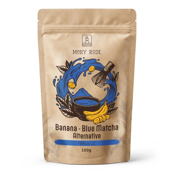 Mary Rose – Blue Matcha Alternative – Banana (en polvo) 100 g