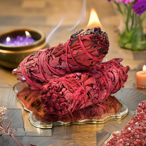 Set de regalo: Palo Santo 50 g + salvia blanca con Dragon’s Blood