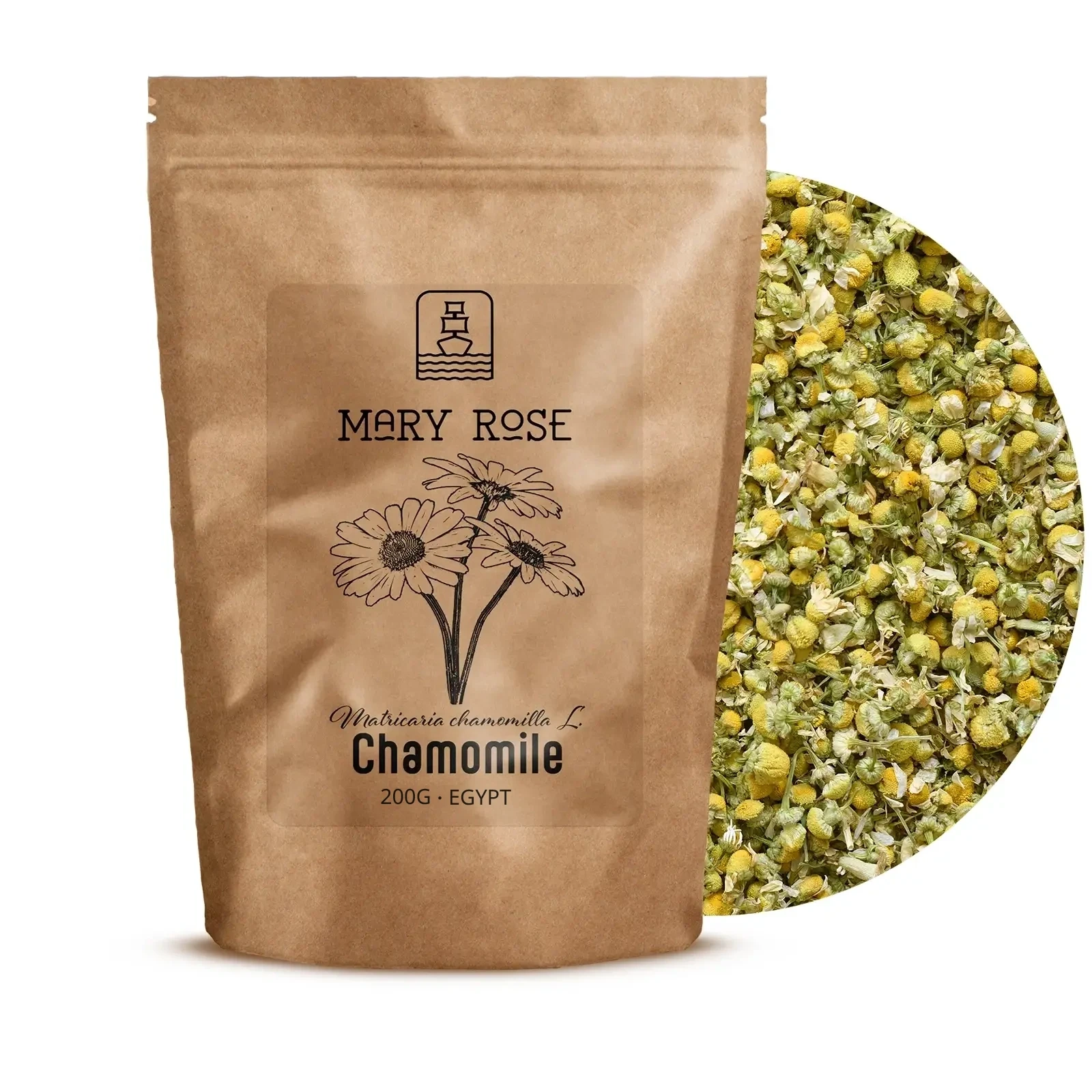 Mary Rose – flores secas de manzanilla